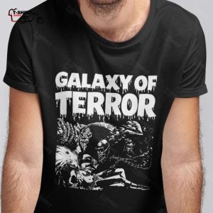 Galaxy Of Terror Halloween Horror Movie Vintage T shirt 1
