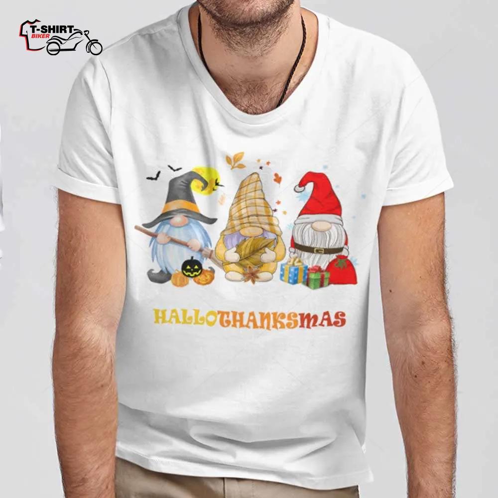 Gnomes Happy Hallothanksmas T-shirt Gnomes Happy Hallothanksmas T-shirt