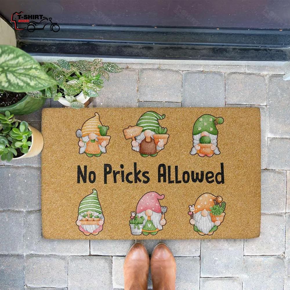 Gnomes No Prick Allowed Coir Doormat Gnomes No Prick Allowed Coir Doormat