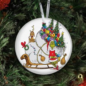 Grinch And Max Stole Christmas Ornament 1