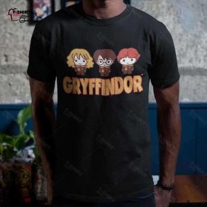 Gryffindor Chibi Trio T Shirt Harry Potter 1