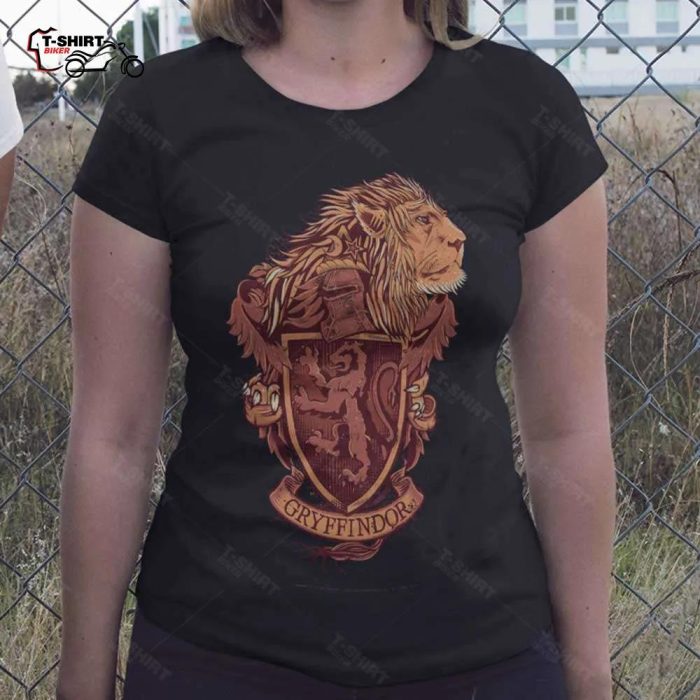 Gryffindor Detailed Crest T Shirt 1