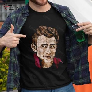 Geometric James Dean T shirt 1