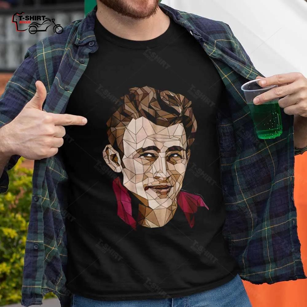 Geometric James Dean T-shirt Geometric James Dean T-shirt