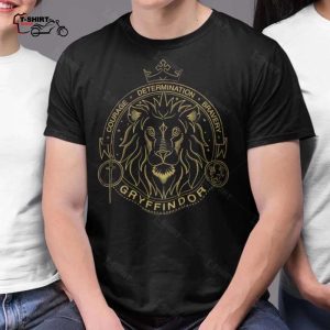 Gryffindor Line Lion Symbol T Shirt Harry Potter 1