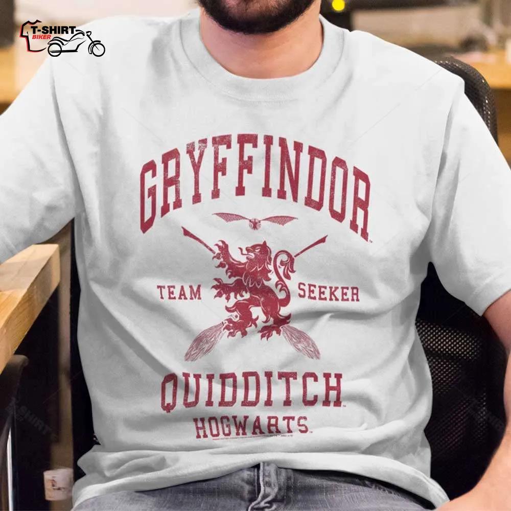 Gryffindor Quidditch Team Seeker T-Shirt Harry Potter Gryffindor Quidditch Team Seeker T-Shirt Harry Potter