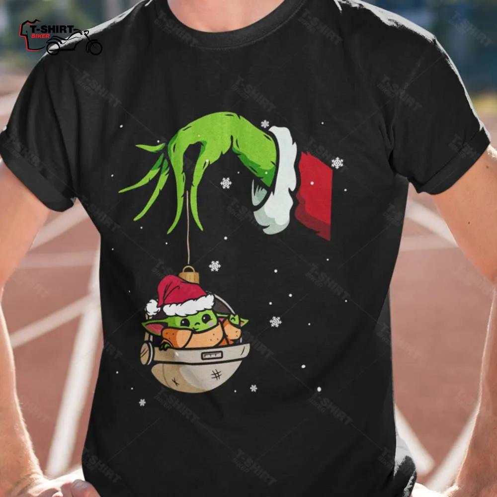 Grinch Hand Take Baby Yoda Shirt The Mandalorian T-Shirt Grinch Hand Take Baby Yoda Shirt The Mandalorian T-Shirt