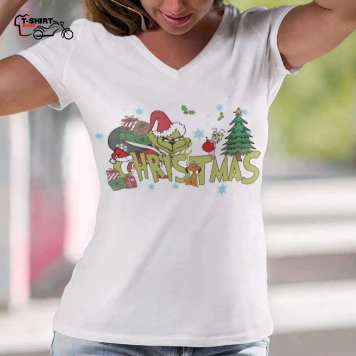 Grinch Max Cindy Lou Who Christmas T shirt 1