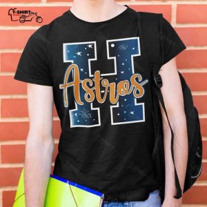 H Town Space City Houston Astros T Shirt MLB 2022 World Series 1