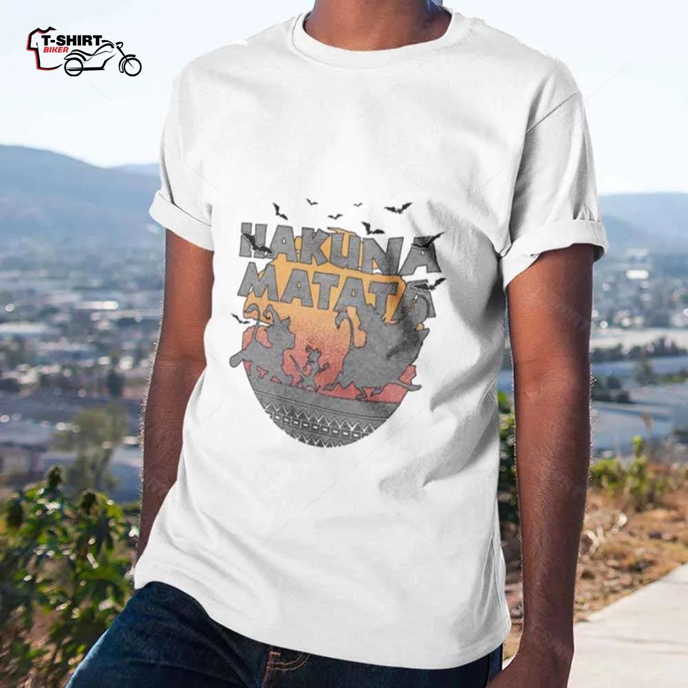 Hakuna Matata Simba Timon Pumbaa Halloween T-shirt The Lion King Hakuna Matata Simba Timon Pumbaa Halloween T-shirt The Lion King