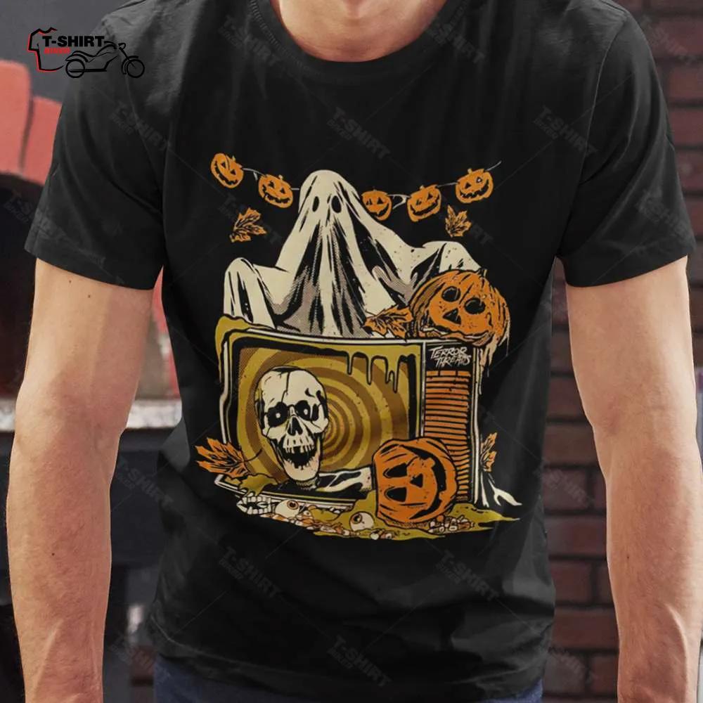 Ghost Hallow Halloween Horror Movie T-shirt Ghost Hallow Halloween Horror Movie T-shirt