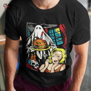 Ghost Midnight Delight Halloween Horror Movie T shirt 1