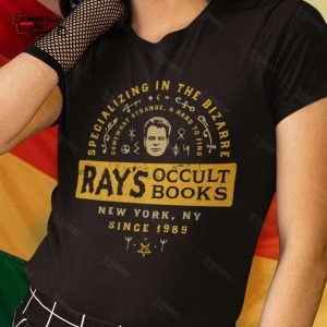 Ghostbusters RayS Occult Books Vintage Movie T shirt 1