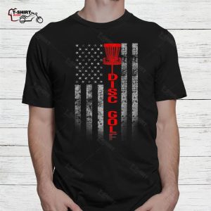 Disc Golf Shirt Basket Flag Gift For Disc Golfers 1