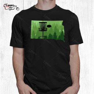 Disc Golf Shirt South Dakota Disc Golf Player Frisbees 2