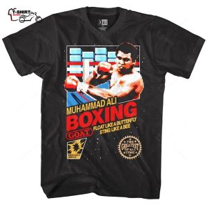 Muhammad Ali Shirt Boxing 8Bit Video Game Mens Shirt 1
