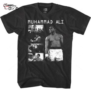 Muhammad Ali Shirt Boxing Photo Collage Mens Shirt 1