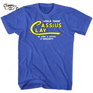 Muhammad Ali Shirt Cassius Clay World Champ Mens Shirt 1