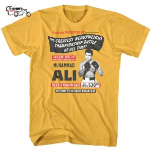 Muhammad Ali Shirt Exclusive Theatre Telecast Mens Shirt 1