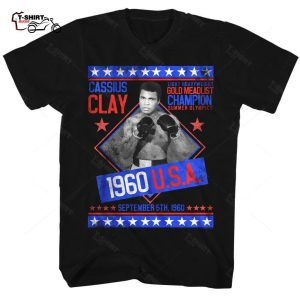 Muhammad Ali Shirt Heavyweight Gold Medalist Champion Mens Shirt 1