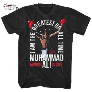 Muhammad Ali Shirt I Am The Greatest of All Time Mens Shirt 1