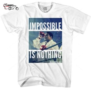 Muhammad Ali Shirt Impossible is Nothing Mens Shirt 1
