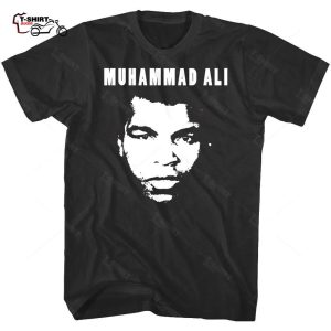 Muhammad Ali Shirt Silhouette Face Mens Shirt 1