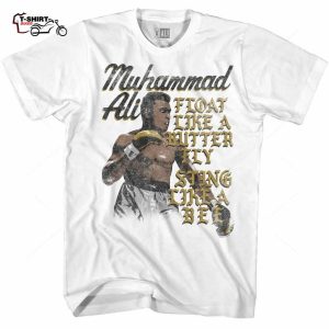 Muhammad Ali Shirt Floating Like a Butterfly Mens Shirt 1