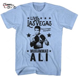 Muhammad Ali Shirt Live in Las Vegas Mens Shirt 1