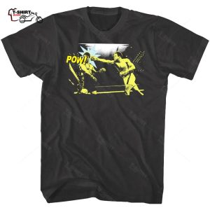 Muhammad Ali Shirt POW Comic Punch Mens Shirt 1