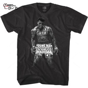 Muhammad Ali Shirt Quotes Hologram Mens Shirt 1